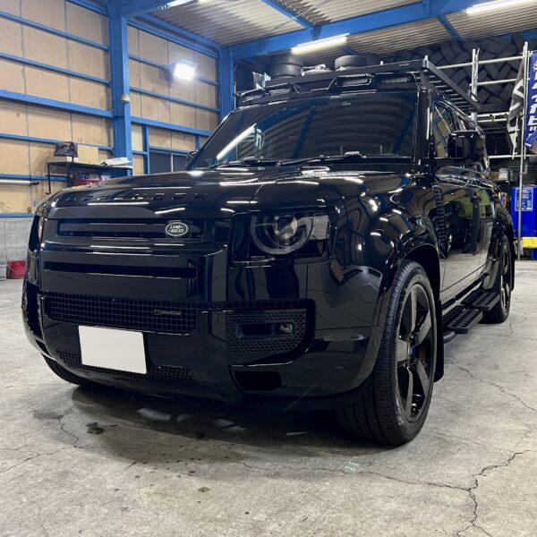 「ランドローバー ディフェンダー110」ブレーキキャリパー塗装