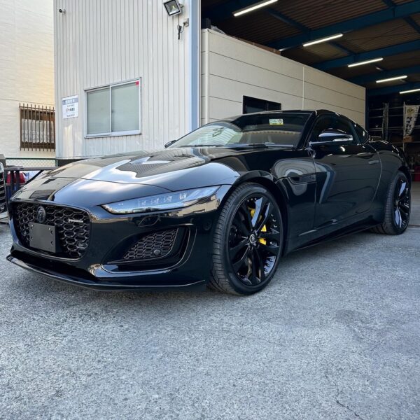 「ジャガー F-TYPE」Fタイプ　ブレーキキャリパー塗装／ボディコーティング施工