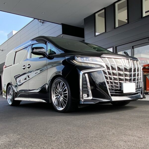 「トヨタ アルファード」 ダウンサス取付