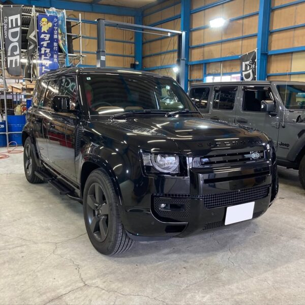 「ランドローバー ディフェンダー 110」サイドステップ取付