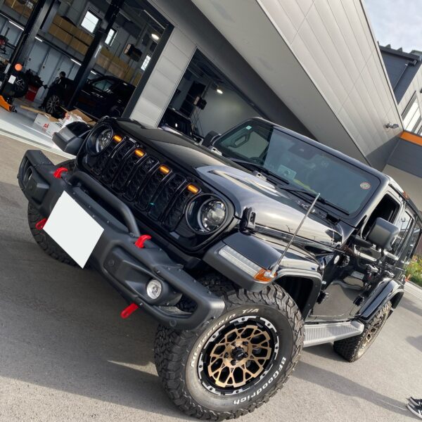 「ジープ JL ラングラー」タイヤ＆ホイール交換