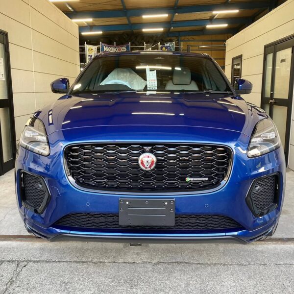「ジャガー E PACE」ボディガラスコーティング施工