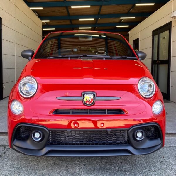 「アバルト 695」ボディガラスコーティング施工