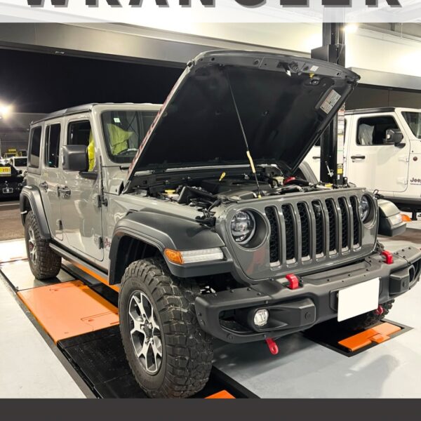 「ジープ JL ラングラー」エンジンオイル&フィルター交換