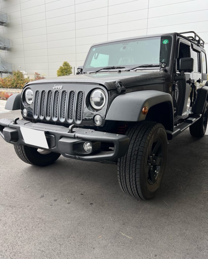 「ジープ JK ラングラー」ルーフラック取付／ワーキングライ&hellip;