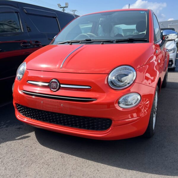 「フィアット 500」クロームミラーカバー取付etc