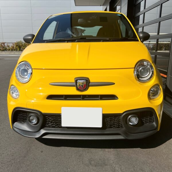 「アバルト 595」ホイールリペア＆ボディガラスコーティング施工