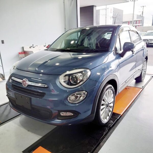 「フィアット 500X」ボディガラスコーティング施工