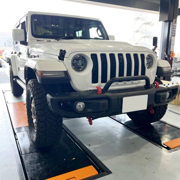 「ジープ JL ラングラー」サイドマーカー取付