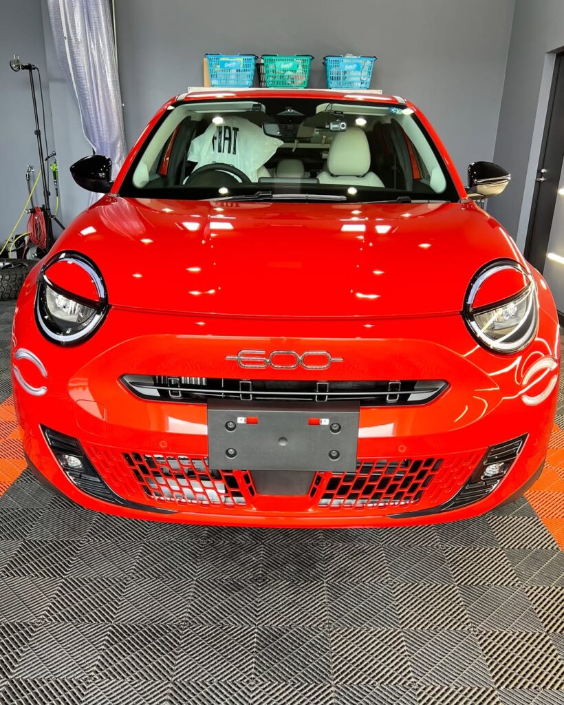 「フィアット 600 Hybrid」ボディガラスコーティング&hellip;