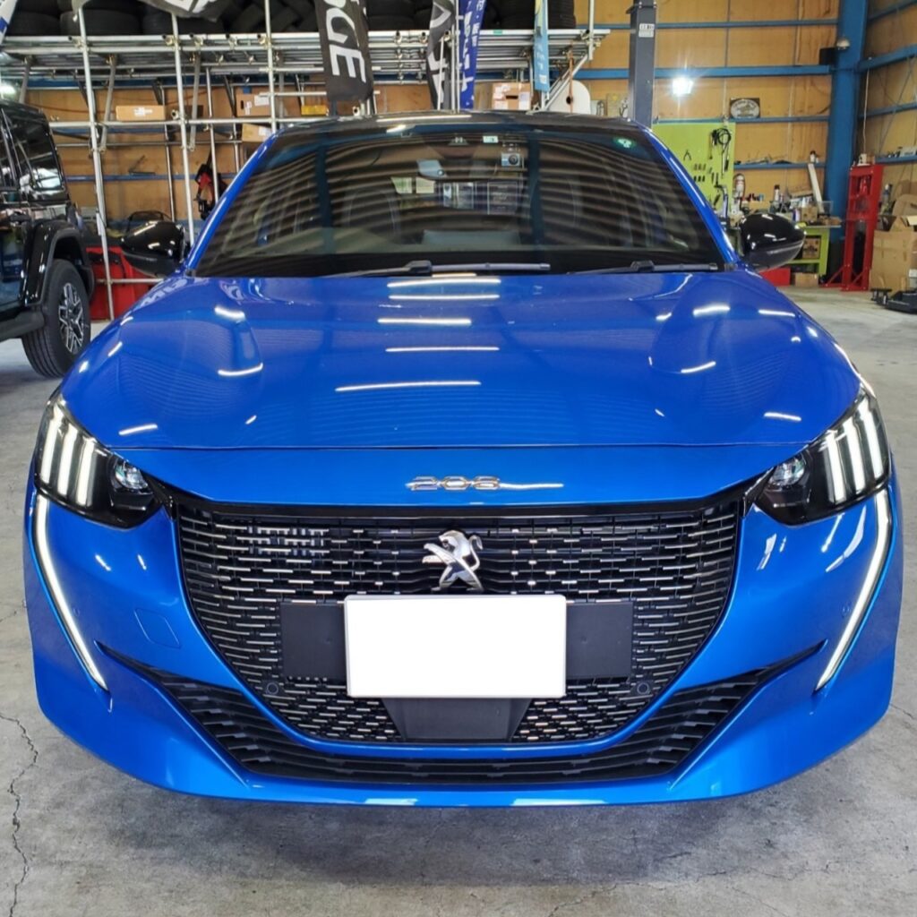 「プジョー 208」スピーカー&ツィーター取付